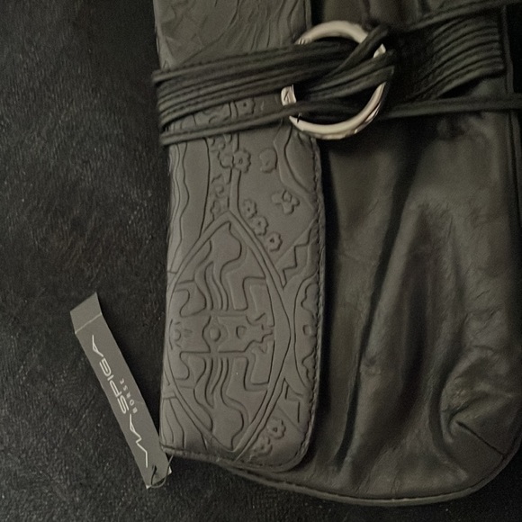 Via Spiga Borse Clutch Purse-Black-NWT - Picture 3 of 5